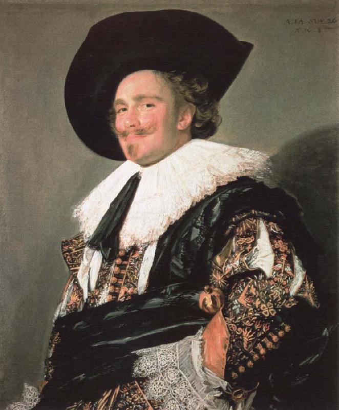 Frans Hals the laughing cavalier oil painting image